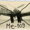 Fotografie originala avion vanatoare Messerschmitt Me-109 Pipera aviatie pilot