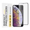 Folie de protectie Ecran Techsuit pentru Apple iPhone 11 Pro Max / XS Max, Sticla Securizata, Full Glue, Neagra