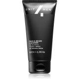 Unit4Men Face &amp; Beard Cleanser Citrus&amp;Musk gel de curățare pentru față și barbă 150 ml