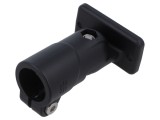 Articulație de montaj tehnopolimer PA 40mm Corp negru ELESA GANTER