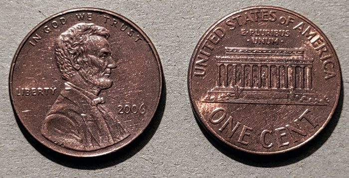 1 cent USA - SUA - 2006 P