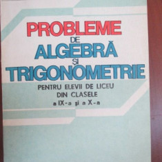 Probleme de algebra si trigonometrie pentru elevii de liceu din clasele IX-X-Liviu Pirsan, Cristina-Georgeta Lazanu