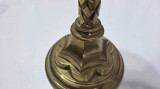 Sfesnic vintage mare de bronz
