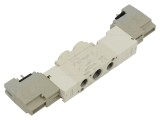 Ventil electromagnetic SMC, 2-7bar, aluminiu, IP65, 24V DC