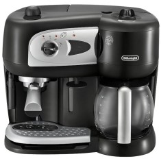 Espressor manual si Cafetiera De'Longhi BCO 261B.1, 1750 W, 15 bar, 10 cesti, Negru, Resigilat, Grad A