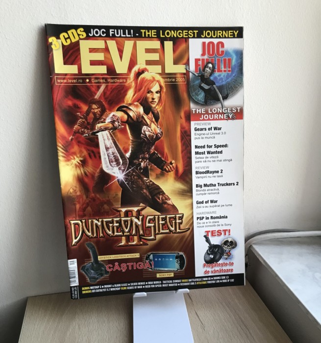 Revistă Gaming - Revista LEVEL septembrie 2005