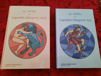 LEGENDELE OLIMPULUI AL MITRU CARTONATE 2 VOLUME RF16/3 foto