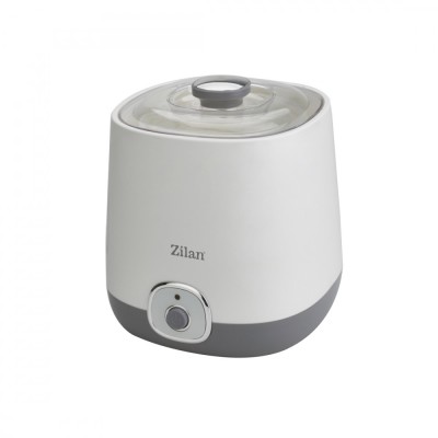 Aparat pentru facut iaurt, Zilan ZLN6098 Alb, indicator luminos, capacitate 1L foto
