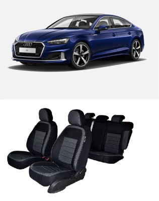 Set huse scaune dedicate AUDI A5 2017-2020 (Bancheta fractiionata+husa cotiera) foto