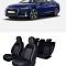 Set huse scaune dedicate AUDI A5 2017-2020 (Bancheta fractiionata+husa cotiera)