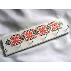 Cuier cani de ceai, cani de cafea, chei, bijuterii, cuier lemn 28864