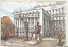 Bnk cp Bucuresti - Piata Revolutiei - necirculata, Printata