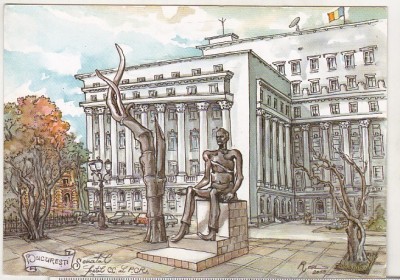 bnk cp Bucuresti - Piata Revolutiei - necirculata foto