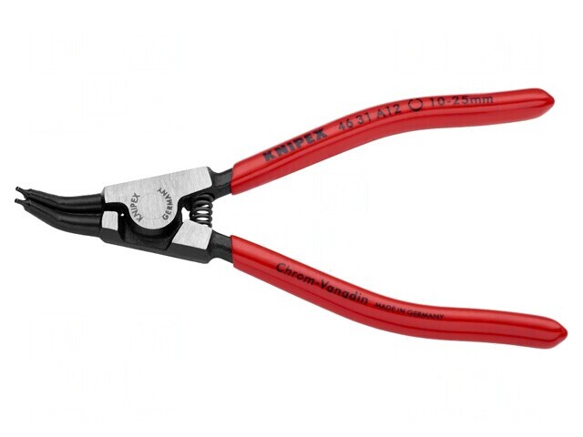Clește pentru inele de blocare externe 10-25mm unghi 46 31 A12