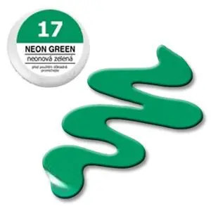 EBD 17 Neon Green 5g &amp;ndash; gel UV colorat foto