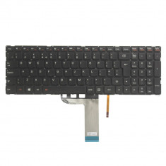 Tastatura Laptop, Lenovo, Yoga Flex 3-15, 3-1570, 3-1580, iluminata, layout UK