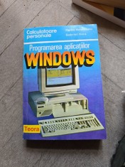 Programarea aplicatiilor WINDOWS - Florica Moldoveanu, Gabriel Hera