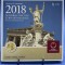 AUSTRIA 2018 - Set monetarie 1 cent-2 euro comemorativ - folder/ BU