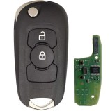 Cheie auto completa cu telecomanda Techstar compatibila cu Opel Astra K, Vauxhall Astra K, Buick Verano, Excelle GT, 2 butoane, 433 MHz, ID46, PCF7941