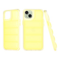Husa iPhone 15 Plus Techsuit Wave Shield, galben foto