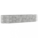 Cumpara ieftin Strat inaltat gradina 396x100x68 cm otel galvanizat