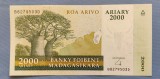 Bancnota Madagascar 2000 Ariary ND (2008) Champagne Dots, Bancnote Africa