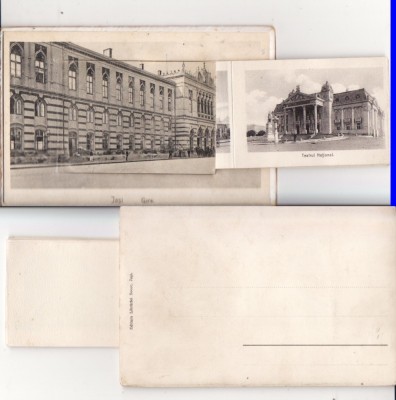 Iasi - Carnet , leporello cu 12 minivederi, rara foto