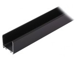 Profil Aluminiu Negru 1m pentru Module LED VARIO30-08