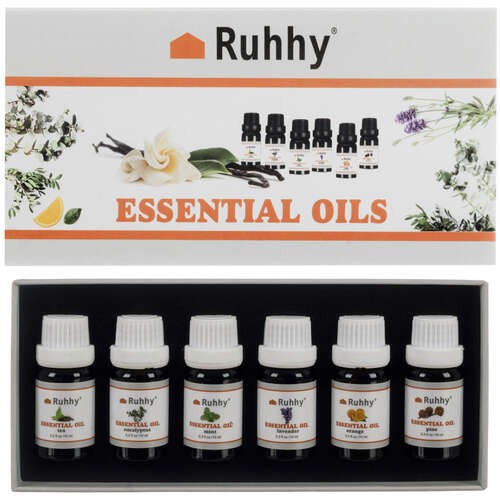 Set de 6 Uleiuri Esențiale - Diversitate Aromatică, 10ml