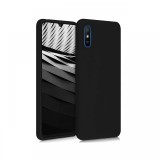 Husa Xiaomi Redmi 9A Lemontti Liquid Silicon Black