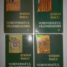 Stefan Pascu - Voievodatul Transilvaniei 4 volume (1972-1989)