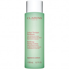 Clarins Cleansing Purifying Toning Lotion tonic pentru curățarea și ingrijirea tenului 200 ml