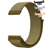 Curea material textil, compatibila Huawei Watch Fit 1, cu adaptor dedicat, Tan Brown