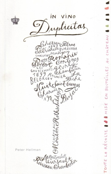 Peter Hellman - In vino duplicitas