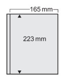 Cumpara ieftin Folii pentru bancnote, carti postale, Compact 7872PA, 1 buzunar de 223 x 165 mm