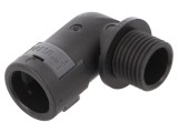 Conectori &icirc;n unghi 90&deg; Filet Metric Poliamidă 6
