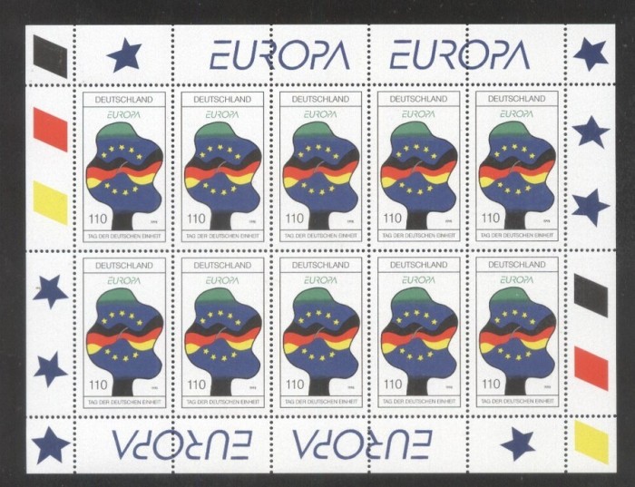 Germany 1998 Europa CEPT Festivals perf. sheetlet Mi.1985 MNH CA.027