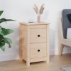 Gossi noptiere, 40x35x61,5 cm, lemn masiv de pin