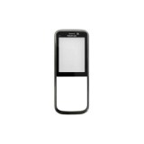 Carcasa Nokia C5 argintiu doar fata fara tastatura si capac spate
