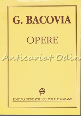 Opere - G. Bacovia foto