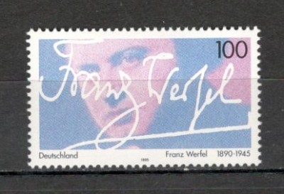 Germania.1995 50 ani moarte F.Werfer-scriitor MG.865 foto