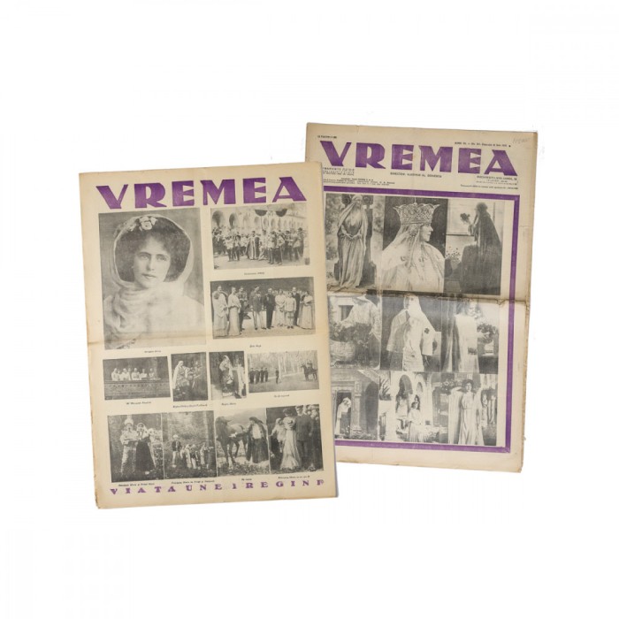 Publicația &bdquo;Vremea&rdquo;, An XI, Nr. 547, Povestea reginei Maria, 24 iulie 1938