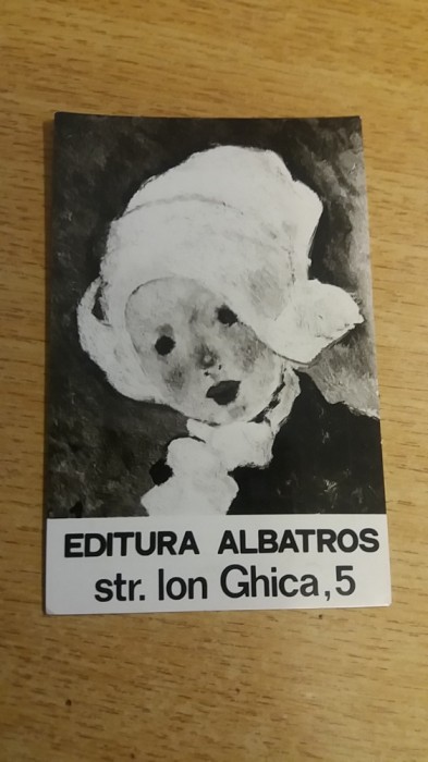 C9 18 - 1972 - Calendar de buzunar - reclama Editura Albatros