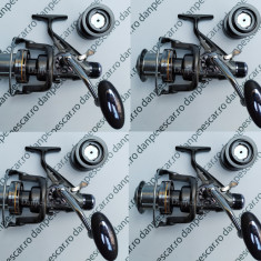 SET 4 Mulinetae EASTSHARK KM60 tambur long cast si BAITRUNNER 0,32/ 450M