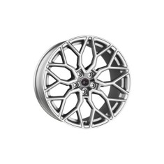 Set 4 jante aliaj DY318 KM 19x8.5 5x114.3 ET33 Diamond Cut, argintiu