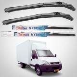 Cumpara ieftin Ștergătoare IVECO Daily Furgon (2006&ndash;2009) Hibrid | Set față &ndash; TeamCar&reg;
