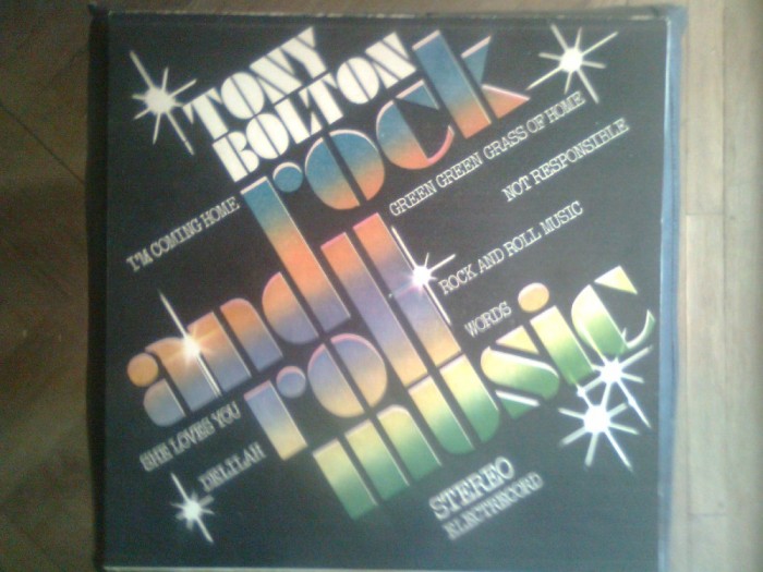 Vinil (vinyl) - Tony Bolton - Rock and Roll Music (Electrecord)