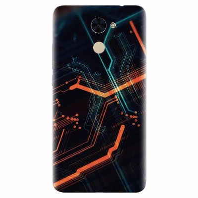 Husa silicon pentru Huawei Y7 Prime 2017, Circuits foto