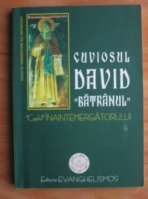 Cuviosul David batranul, Copilul Inaintemergatorului foto