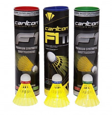 F1 Ti Yellow Fluturasi badminton rosu tub 6 buc foto